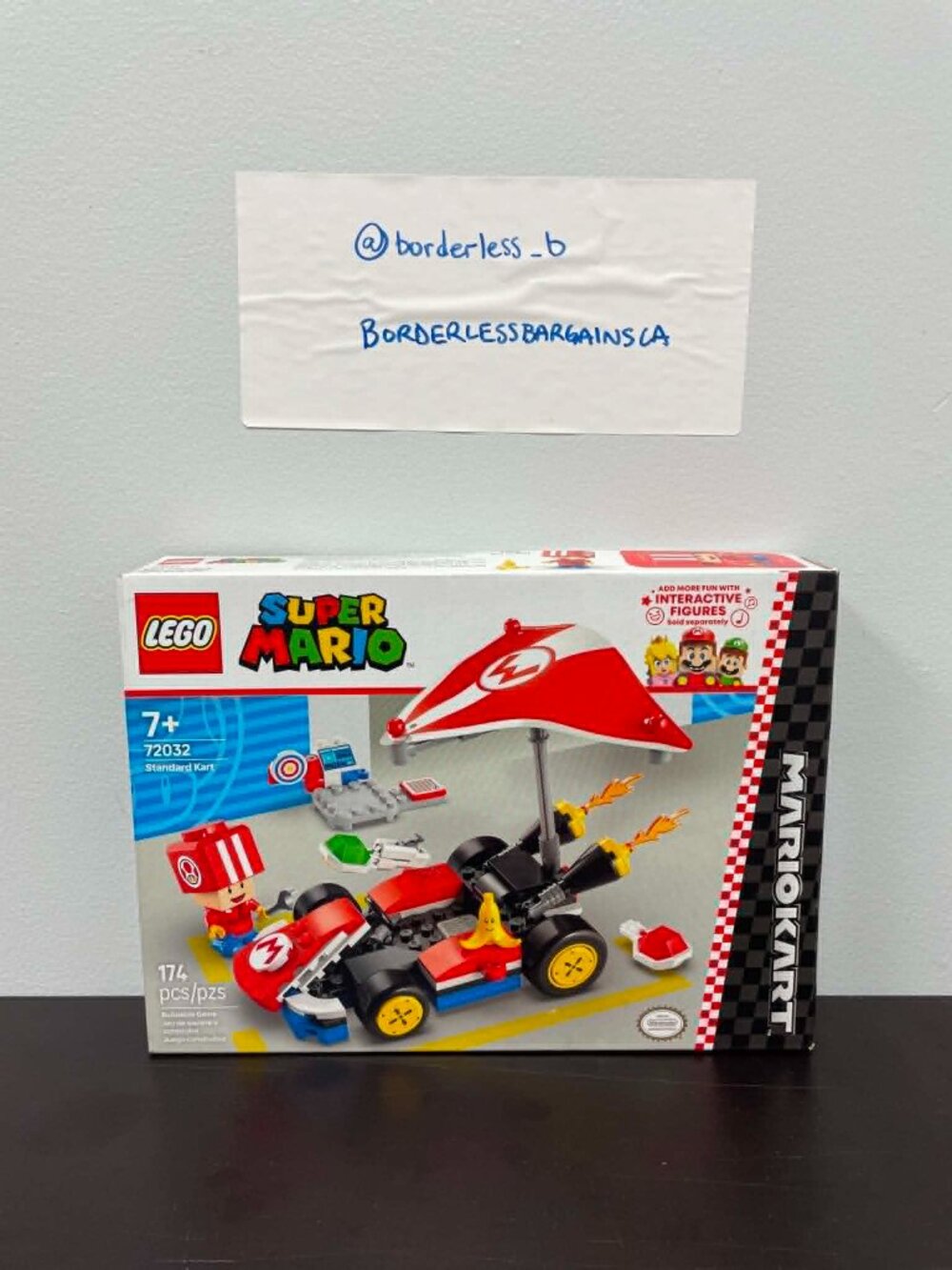 Lego Super Mario Mario Kart – Standard Kart Set 72032